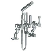 Watermark 125-8.2-BG4-WH - Deck Mounted Exposed Bath Set with Hand Shower