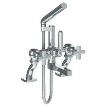 Watermark 125-8.2-BG5-GP - Deck Mounted Exposed Bath Set with Hand Shower