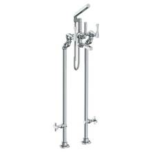 Watermark 125-8.3STP-BG4-GP - Floor Standing Bath Set with Hand Shower and Shut-Off Valves