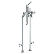 Watermark 125-8.3STP-BG5-GP - Floor Standing Bath Set with Hand Shower and Shut-Off Valves