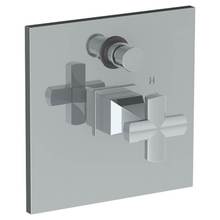 Watermark 125-P90-BG5-GP - Wall Mounted Pressure Balance Shower Trim with Diverter, 7''