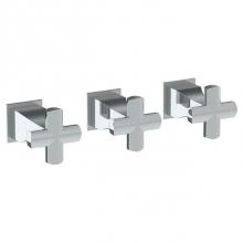 Watermark 125-WTR3-BG5-PC - Wall Mounted 3-Valve Shower Trim