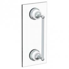 Watermark 180-0.1-12GDP-EB - Venetian 12'' shower door pull/ glass mount towel bar