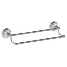 Watermark 180-0.2-AA-SBZ - Wall Mounted Double Towel Bar, 18''