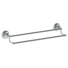 Watermark 180-0.2A-BB-WH - Wall Mounted Double Towel Bar, 24''