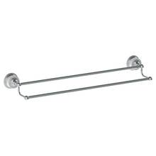 Watermark 180-0.2B-DD-WH - Wall Mounted Double Towel Bar, 30''