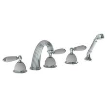 Watermark 180-8.1-CC-GP - Deck Mounted 5 Hole Bath Set