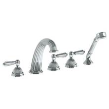 Watermark 180-8.1-U-GP - Deck Mounted 5 Hole Bath Set