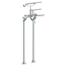 Watermark 180-8.3-DD-GP - Floor Standing Bath Set with Hand Shower