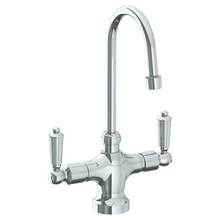 Watermark 180-9.2-U-GP - Deck Mounted 1 Hole Kitchen Faucet with 4 1/2'' spout