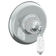 Watermark 180-P80-BB-SBZ - Wall Mounted Pressure Balance Shower Trim, 7'' dia.