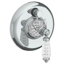 Watermark 180-P90-AA-SBZ - Wall Mounted Pressure Balance Shower Trim with Diverter, 7'' dia.