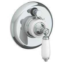 Watermark 180-P90-DD-GP - Wall Mounted Pressure Balance Shower Trim with Diverter, 7'' dia.