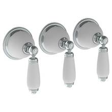 Watermark 180-WTR3-CC-PC - Wall Mounted 3-Valve Shower Trim