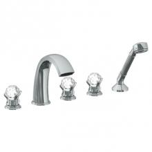 Watermark 201-8.1-R2-PC - Deck Mounted 5 Hole Bath Set