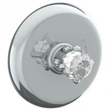 Watermark 201-P80-R2-PC - Wall Mounted Pressure Balance Shower Trim, 7'' dia.