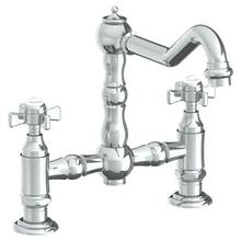 Watermark 206-7.5-S1-GP - Deck Mounted Bridge Kitchen Faucet