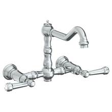 Watermark 206-7.7-S2-WH - Wall Mounted Bridge Kitchen Faucet