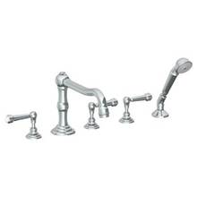 Watermark 206-8.1-S2-GP - Deck Mounted 5 Hole Bath Set