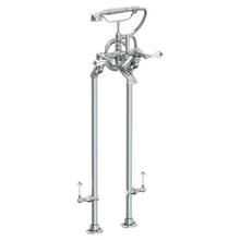 Watermark 206-8.3STP-SWA-GP - Floor Standing Bath Set with Hand Shower and Shut-Off Valves