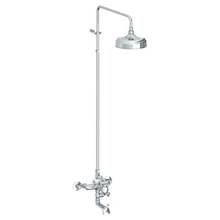 Watermark 206-EX7500-SWA-WH - Wall Mounted Exposed Thermostatic Tub/ Shower Set