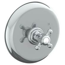 Watermark 206-P80-V-WH - Wall Mounted Pressure Balance Shower Trim, 7'' dia.