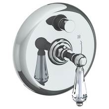 Watermark 206-P90-SWA-GP - Wall Mounted Pressure Balance Shower Trim with Diverter, 7'' dia.