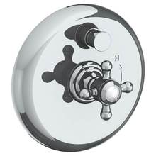 Watermark 206-P90-V-GP - Wall Mounted Pressure Balance Shower Trim with Diverter, 7'' dia.