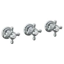 Watermark 206-WTR3-V-WH - Wall Mounted 3-Valve Shower Trim