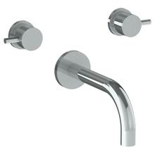 Watermark 22-5-TIB-WH - Wall Mounted 3 hole Bath Set