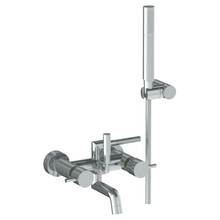 Watermark 22-5.2-TIB-WH - Wall Mounted Exposed Bath Set with Hand Shower