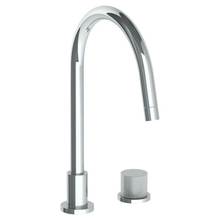 Watermark 22-7.1.3G-TIA-PC - Deck Mounted 2 Hole Gooseneck Kitchen Faucet