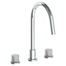 Watermark 22-7G-TIA-GP - Deck Mounted 3 Hole Gooseneck Kitchen Faucet