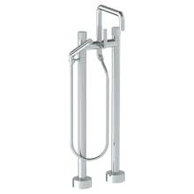 Watermark 22-8.26.3-TIA-GP - Floor Standing Bath set with Square Spout and Slim Hand Shower