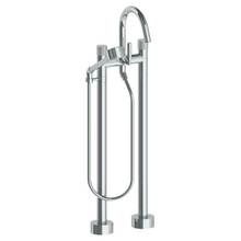 Watermark 22-8.3V-TIA-GP - Floor Standing Bath set with Gooseneck Spout and Volume Hand Shower