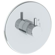 Watermark 22-P80-TIC-WH - Wall Mounted Pressure Balance Shower Trim, 7'' dia.