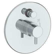 Watermark 22-P90-TIB-GP - Wall Mounted Pressure Balance Shower Trim with Diverter, 7'' dia.