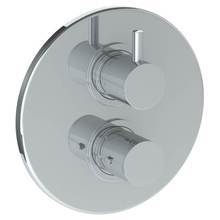 Watermark 22-T20-TIB-GP - Wall Mounted Thermostatic Shower Trim with built-in control, 7 1/2'' dia.