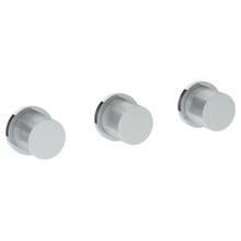 Watermark 22-WTR3-TIA-SBZ - Wall Mounted 3-Valve Shower Trim