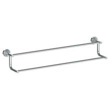 Watermark 23-0.2B-WH - Wall Mounted Double Towel Bar, 30''