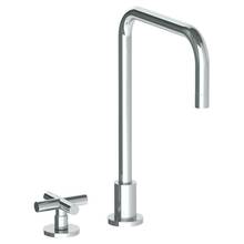 Watermark 23-7.1.3-L9-WH - Deck Mounted 2 Hole Square Top Kitchen Faucet