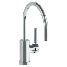 Watermark 23-7.3G-L8-WH - Deck Mounted 1 Hole Gooseneck Kitchen Faucet