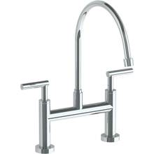 Watermark 23-7.5EG-L8-PC - Deck Mounted Bridge Extended Gooseneck Kitchen Faucet