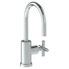 Watermark 23-9.3G-L9-WH - Deck Mounted 1 Hole Gooseneck Bar Faucet