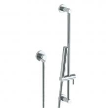 Watermark 23-HSPB1-SBZ - Positioning Bar Shower kit with Slim Hand Shower and 69'' Hose