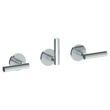 Watermark 23-WTR3-L8-SBZ - Wall Mounted 3-Valve Shower Trim