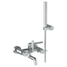 Watermark 25-5.2-IN16-GP - Wall Mounted Exposed Bath Set with Hand Shower