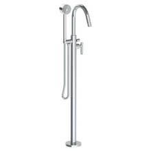 Watermark 25-8.8-IN14-WH - Single Hole Floor Standing Bath Set with Hand Shower