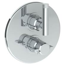 Watermark 25-T20-IN14-WH - Wall Mounted Thermostatic Shower Trim with built-in control, 7 1/2'' dia.