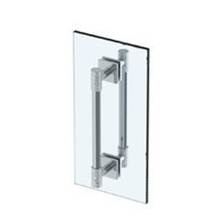 Watermark 27-0.1-18DDP-EB - Sense 18'' double shower door pull/ glass mount towel bar